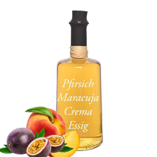 Just Vinegar Pfirsich Maracuja Crema Essig
